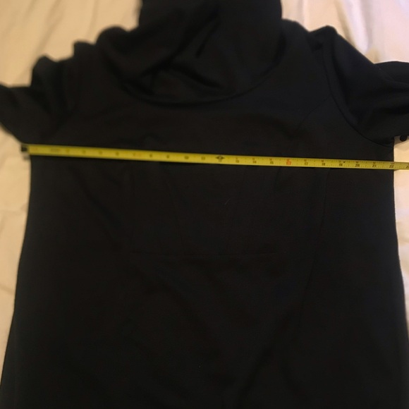 Lane Bryant Dress Cowl Neck Black - Picture 13 of 15
